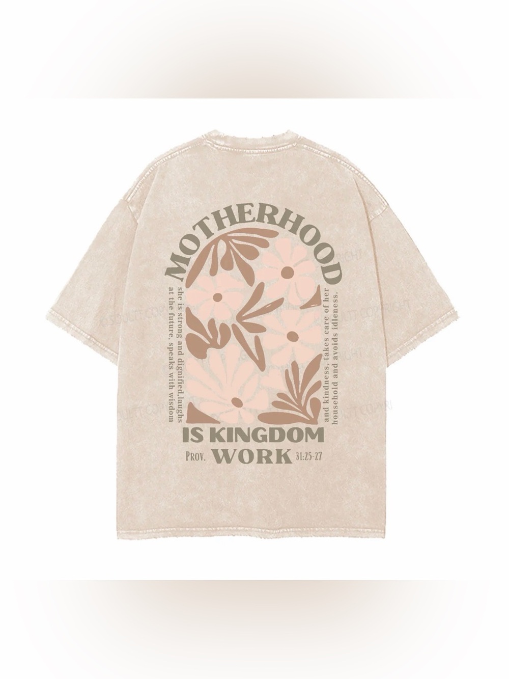 Mom Tshirt, Motherhood Is Kingdom Work Shirt, Mothers Day Shirt